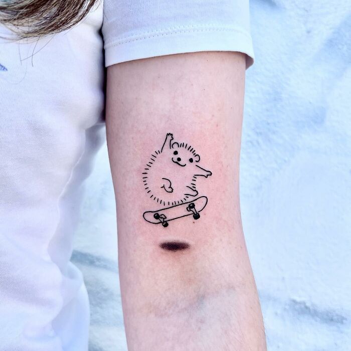 Encantadoras tatuagens: Animais fofos e criaturas em 32 obras de arte! 21