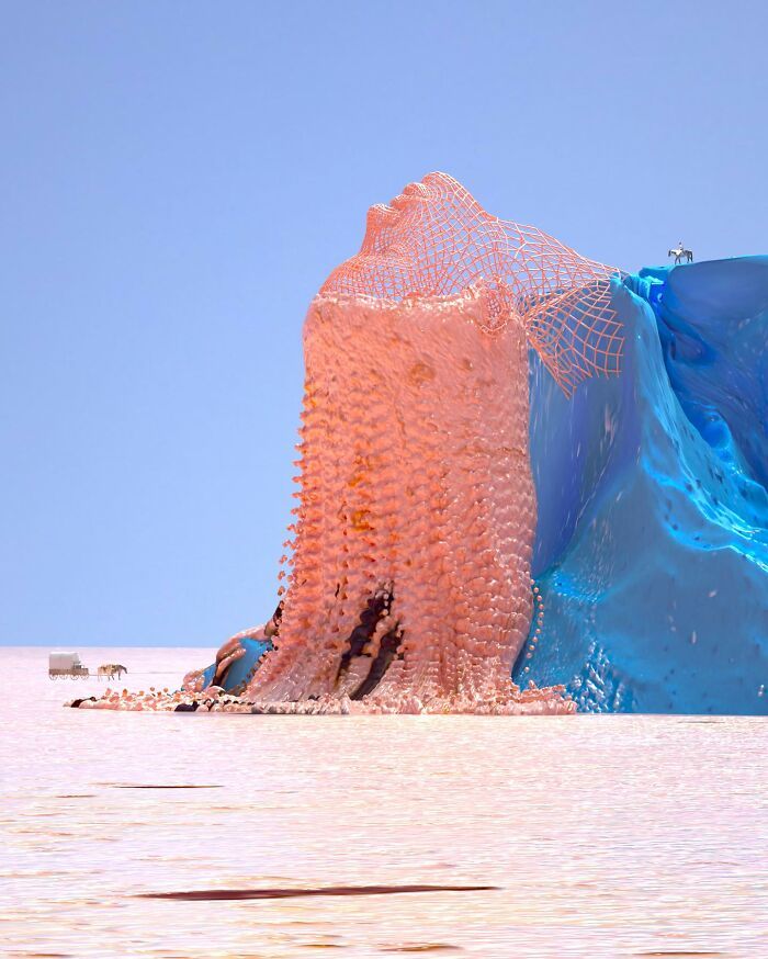 Encante-se com o universo digital de Chad Knight: 40 esculturas 3D surreais 7