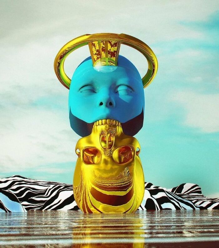 Encante-se com o universo digital de Chad Knight: 40 esculturas 3D surreais 15