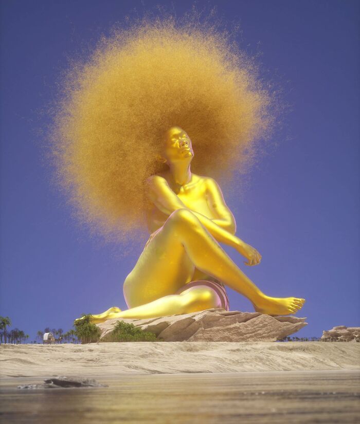 Encante-se com o universo digital de Chad Knight: 40 esculturas 3D surreais 17