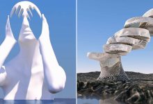 Encante-se com o universo digital de Chad Knight: 40 esculturas 3D surreais 10