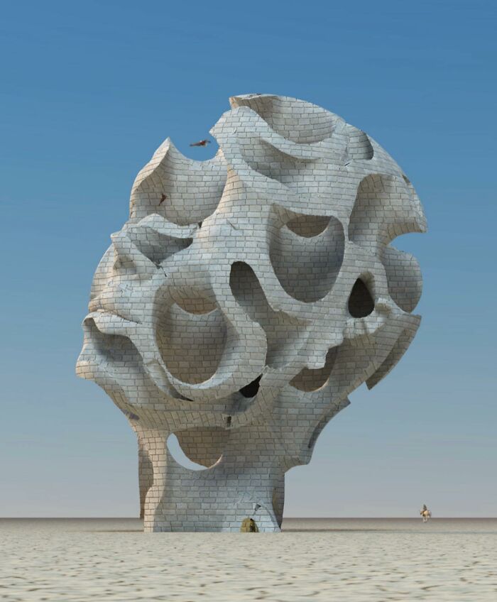 Encante-se com o universo digital de Chad Knight: 40 esculturas 3D surreais 23