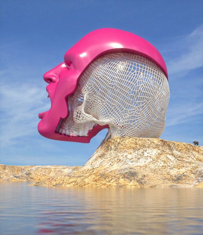 Encante-se com o universo digital de Chad Knight: 40 esculturas 3D surreais 27