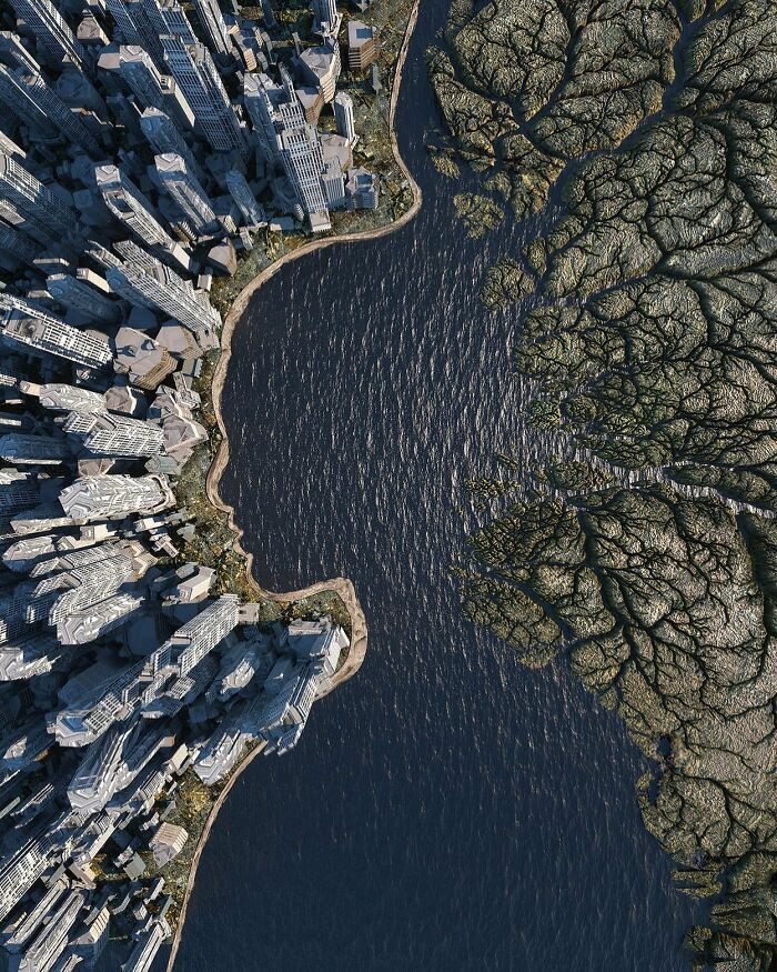 Encante-se com o universo digital de Chad Knight: 40 esculturas 3D surreais 30