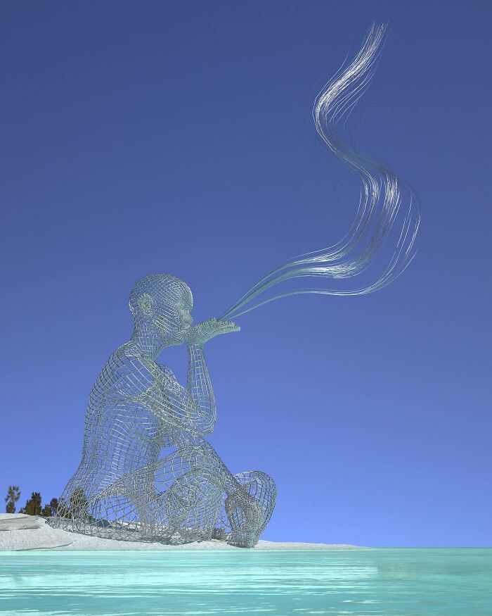 Encante-se com o universo digital de Chad Knight: 40 esculturas 3D surreais 31