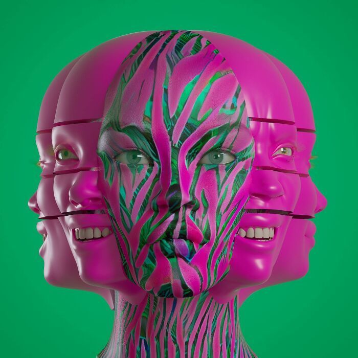 Encante-se com o universo digital de Chad Knight: 40 esculturas 3D surreais 32