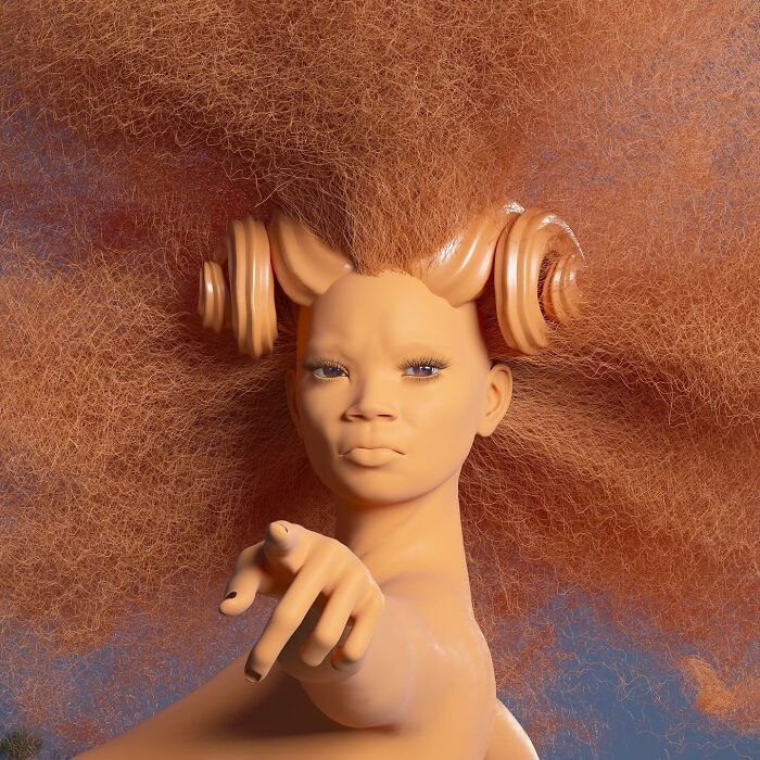 Encante-se com o universo digital de Chad Knight: 40 esculturas 3D surreais 37