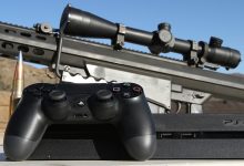 Homem destrói PS4 com rifle 30