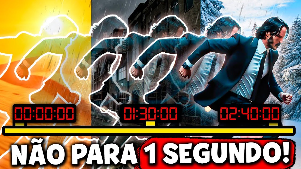 7 filmes que não param um segundo!