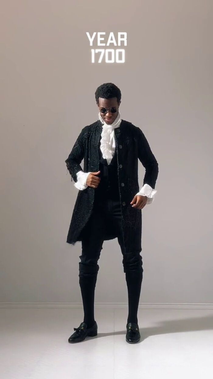 Modelo arrasa com 34 looks históricos de épocas diferentes, viralizando no TikTok 22