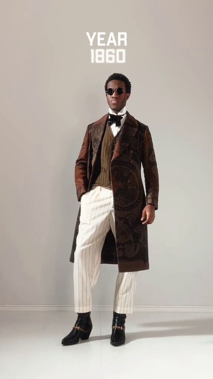 Modelo arrasa com 34 looks históricos de épocas diferentes, viralizando no TikTok 23