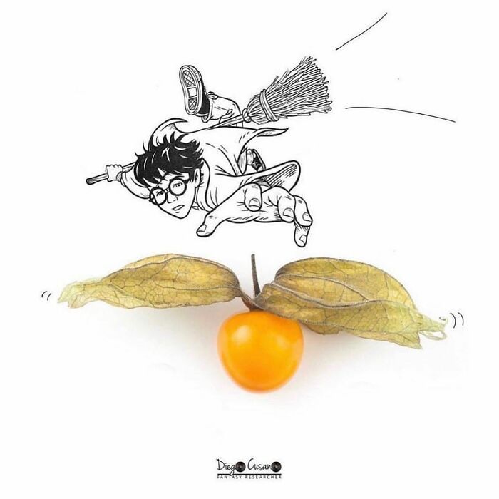 40 novas transformações: Ilustrador reinventa objetos comuns! 1