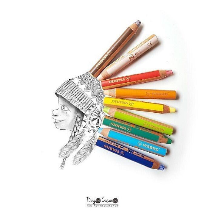 40 novas transformações: Ilustrador reinventa objetos comuns! 5