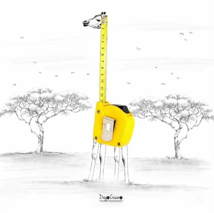 40 novas transformações: Ilustrador reinventa objetos comuns! 10