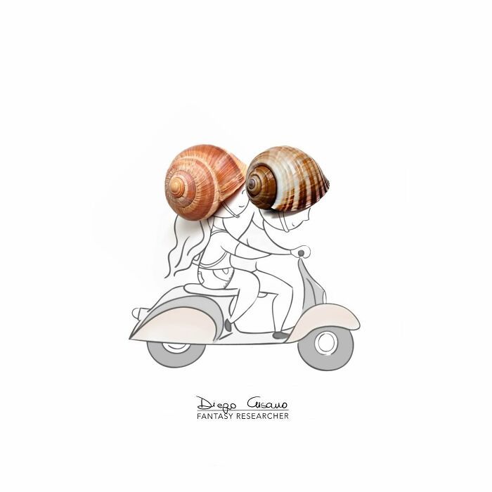 40 novas transformações: Ilustrador reinventa objetos comuns! 27