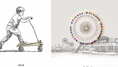 40 novas transformações: Ilustrador reinventa objetos comuns! 6