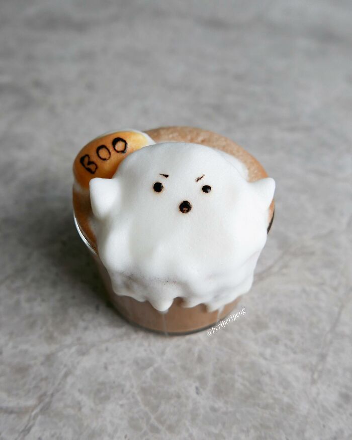 42 obras de arte surpreendentes criadas com espuma de café 32