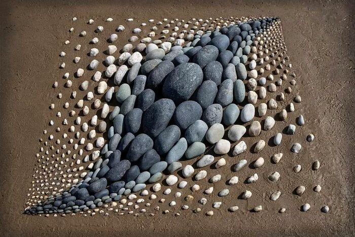 35 padrões surpreendentes: Arte com pedras, conchas e outros materiais naturais 4