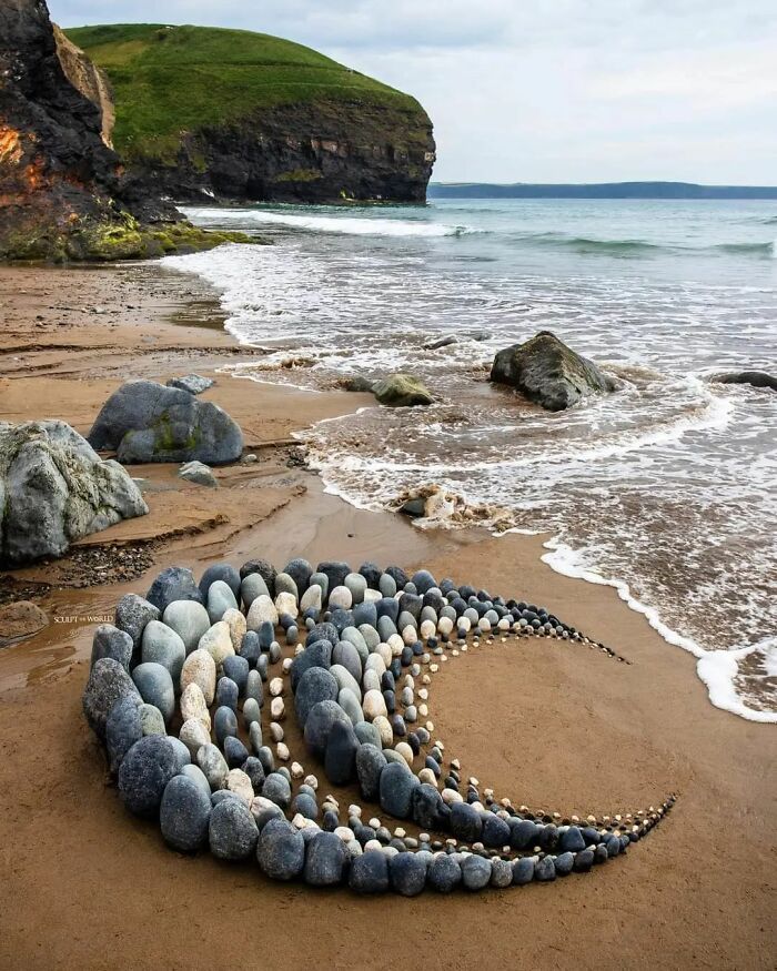 35 padrões surpreendentes: Arte com pedras, conchas e outros materiais naturais 20