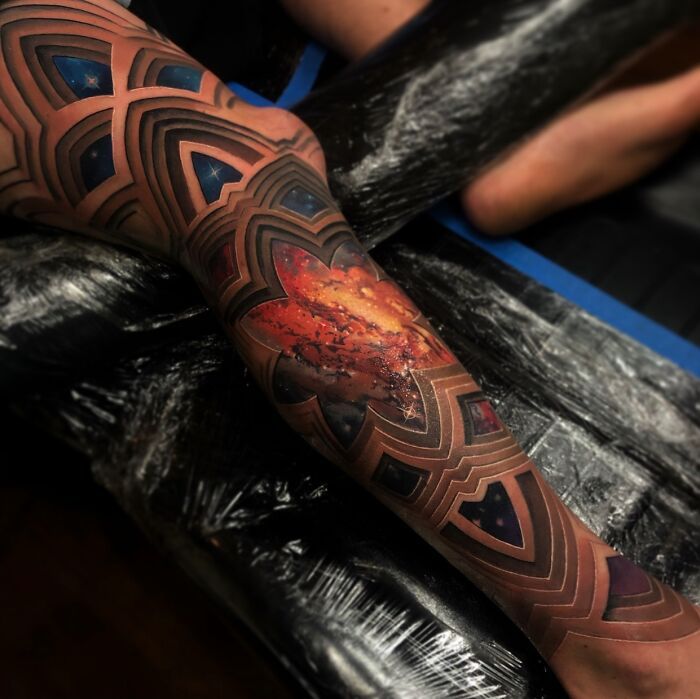 32 tatuagens de ilusão de ótica que vão soprar sua mente 7