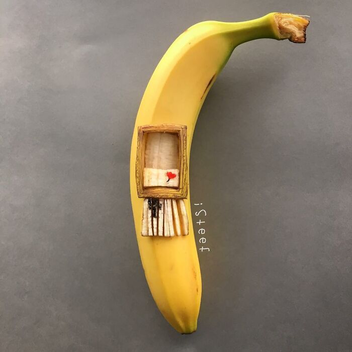 A arte inusitada de Stephan Brusche: Transformando bananas em obras-primas (32 fotos) 1