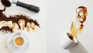 Descubra a arte surpreendente de Giulia Bernardelli: Pinturas feitas com café 9
