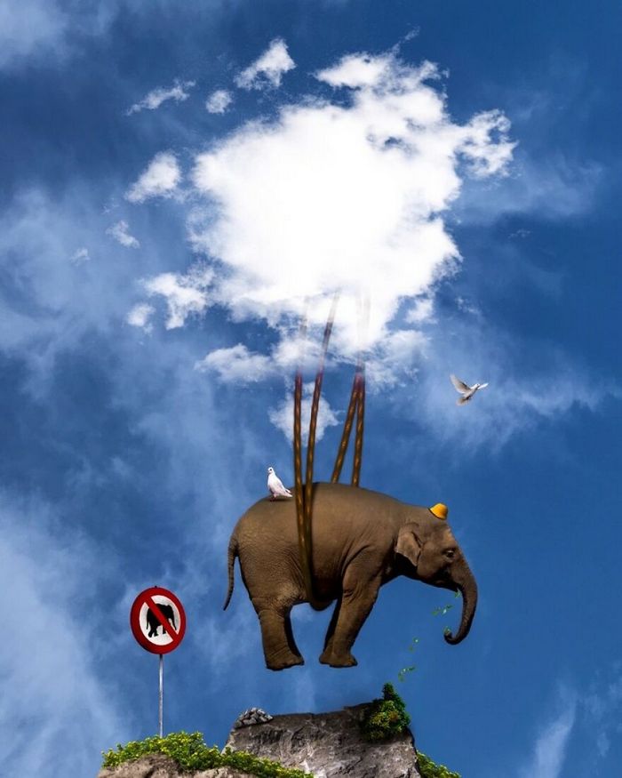 Transformando nuvens em arte: A magia da série fotográfica de Markus Einspannier (32 fotos) 15