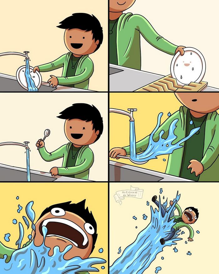 Wesley Mercês: Transformando vidas cotidianas em tirinhas hilárias (19 imagens) 5