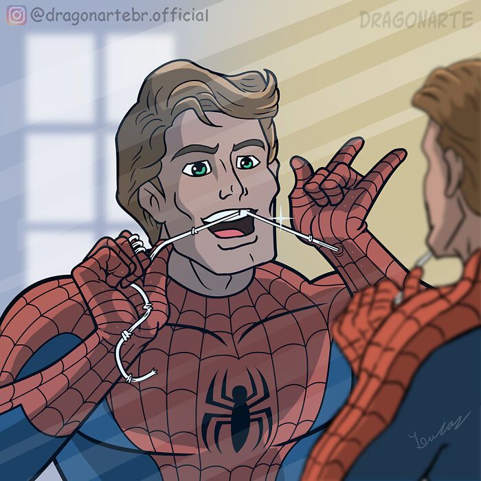 O que os Super-Heróis fazem quando ninguém está vendo? (25 fotos) 2 O que os Super-Heróis fazem quando ninguém está vendo? (25 fotos) 2