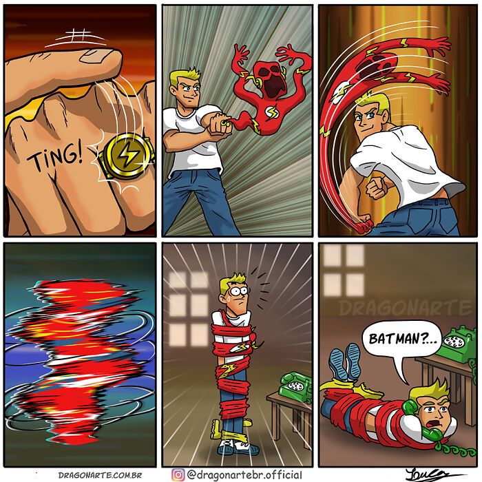 O que os Super-Heróis fazem quando ninguém está vendo? (25 fotos) 18 O que os Super-Heróis fazem quando ninguém está vendo? (25 fotos) 18