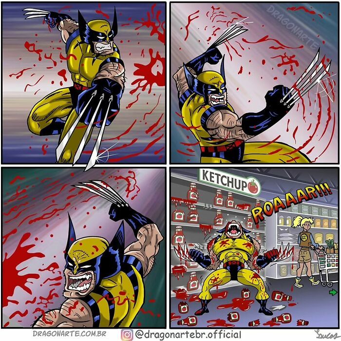 O que os Super-Heróis fazem quando ninguém está vendo? (25 fotos) 24 O que os Super-Heróis fazem quando ninguém está vendo? (25 fotos) 24