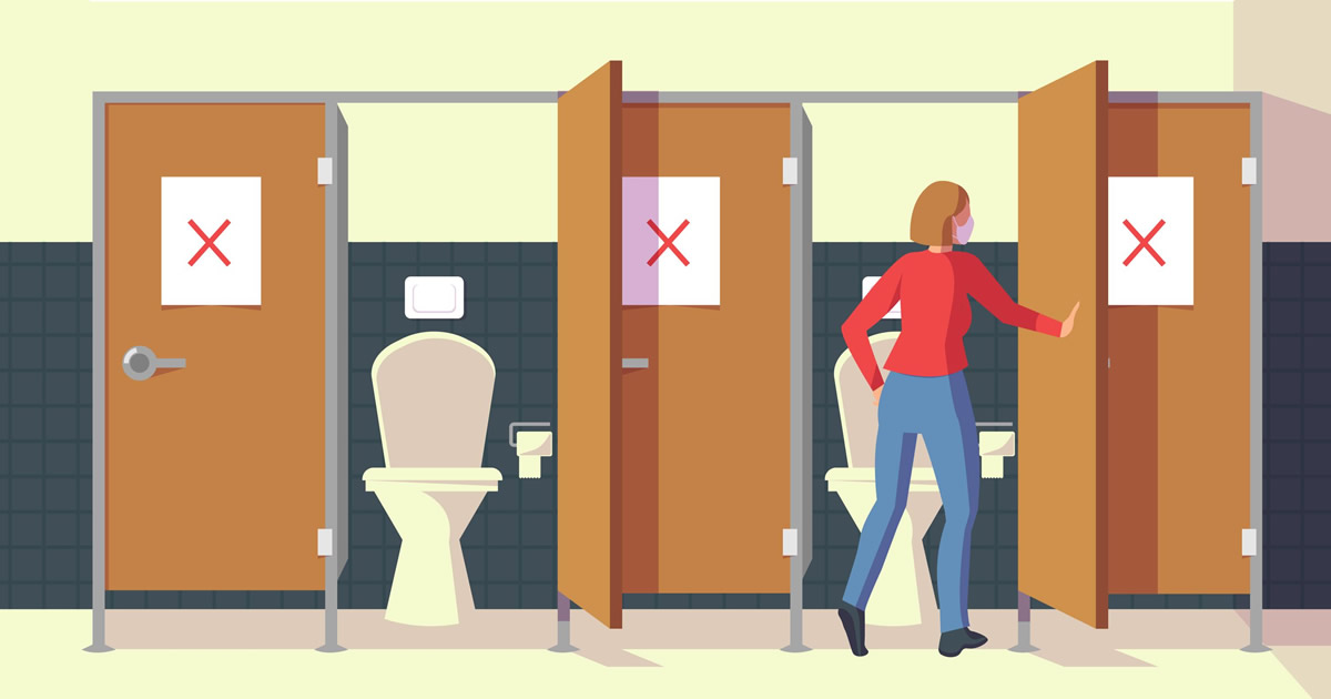 52 regras não escritas da etiqueta de banheiros públicos: um guia humorístico 1