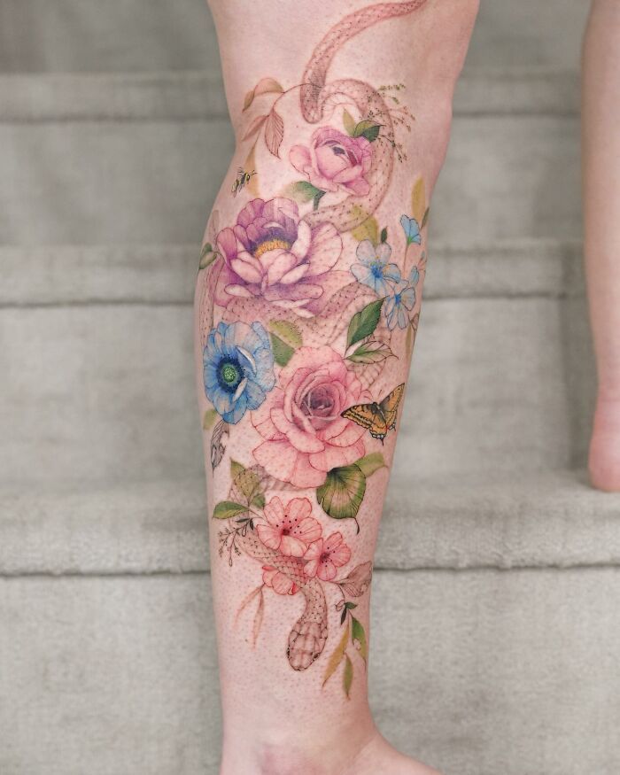Veja a arte de Silo: A mestra das tatuagens delicadas e elegantes (36 fotos) 4