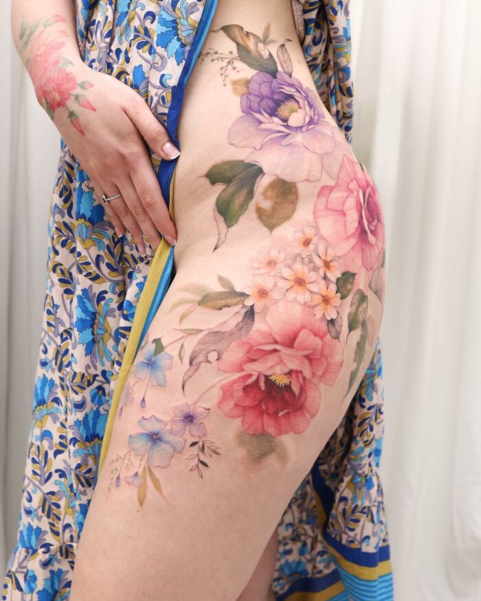 Veja a arte de Silo: A mestra das tatuagens delicadas e elegantes (36 fotos) 7