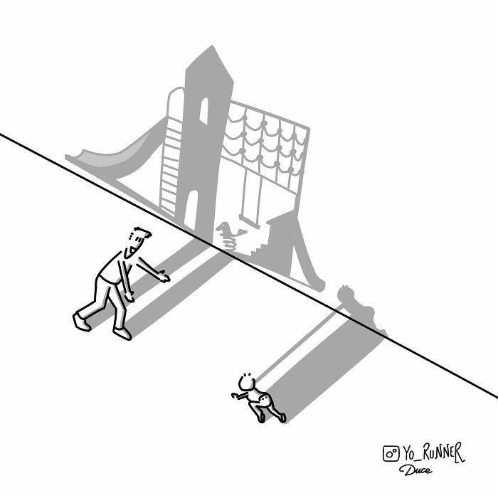 O mundo encantador de Sergio Duce: Ilustrações nostálgicas que aquecem o coração 5 O mundo encantador de Sergio Duce: Ilustrações nostálgicas que aquecem o coração 5