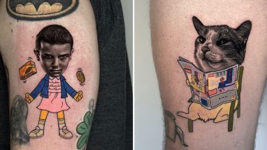 O tatuador Mat Rule: O mestre do mash-up (32 fotos) 22