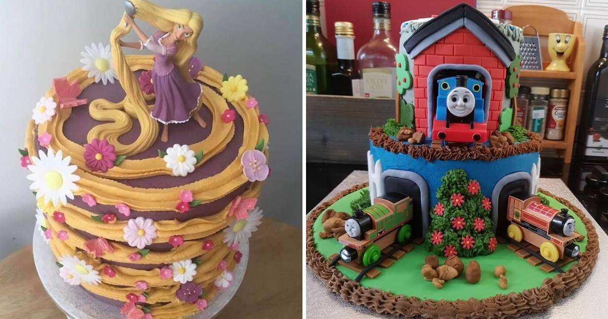 Você come com os olhos primeiro: Bolos tão lindos que é difícil cortá-los (40 fotos)