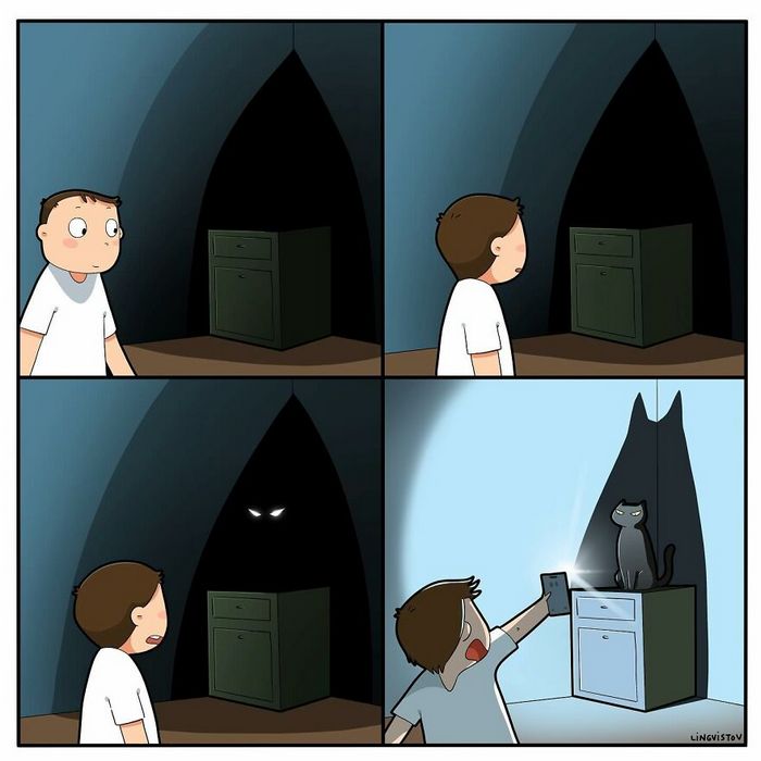 A artista que transformou a paixão por gatos em quadrinhos divertidos e aconchegantes (32 fotos) 10