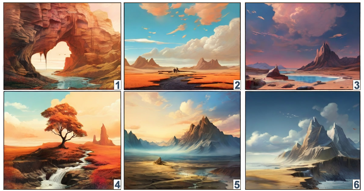 Descubra sua conexão espiritual com a natureza: Um teste revelador de paisagens