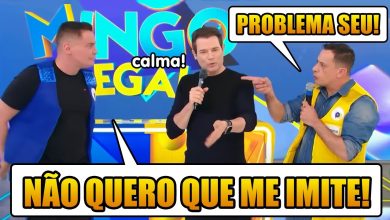 Deu ruim! Famosos reagindo às suas imitações ao vivo! 9