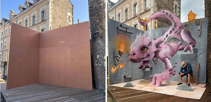 36 obras incríveis de Pierre Bertolotti: O mestre do grafite 3D 8 36 obras incríveis de Pierre Bertolotti: O mestre do grafite 3D 8