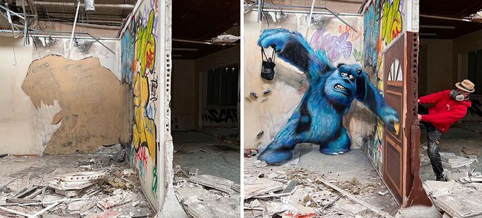36 obras incríveis de Pierre Bertolotti: O mestre do grafite 3D 11 36 obras incríveis de Pierre Bertolotti: O mestre do grafite 3D 11