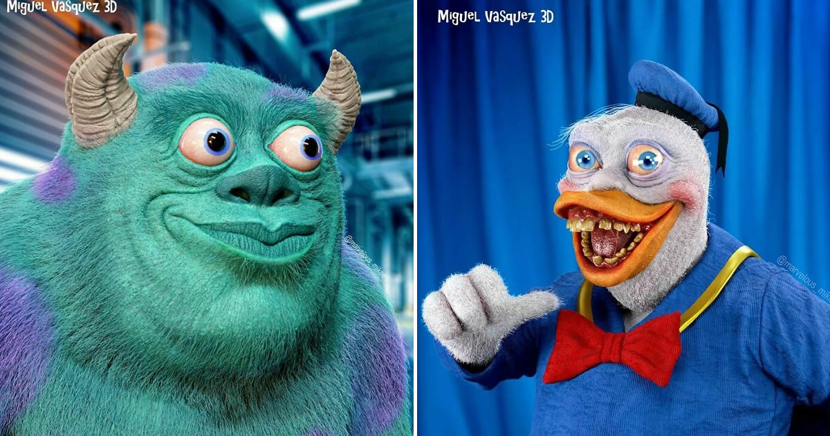 22 personagens infantis que foram transformados em pesadelos