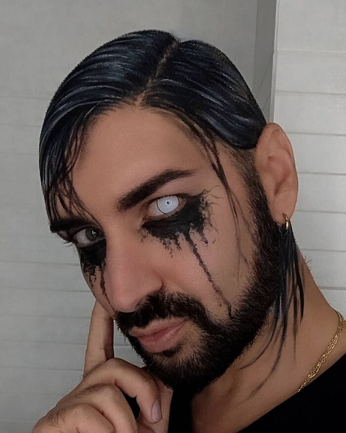 Luca Luce: O artista que transformou a maquiagem em arte 3D surreal (25 fotos) 1