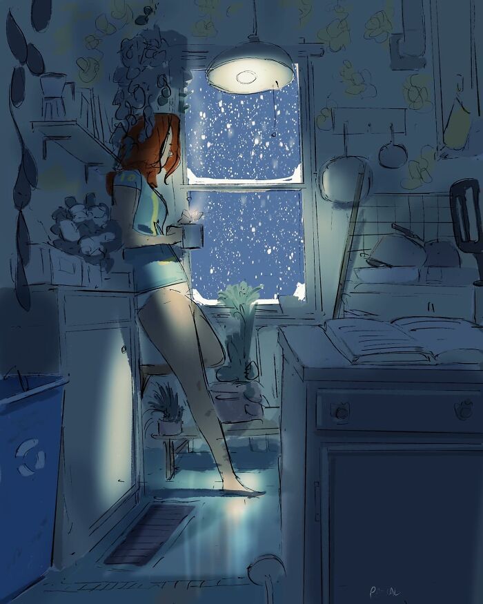 Pascal Campion: A magia dos pequenos momentos nas ilustrações de um artista franco-americano (31 fotos) 1