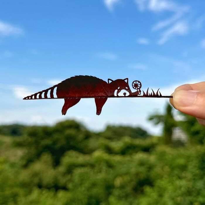 Lito Leaf: A arte incrível de transformar folhas em verdadeiras obras-primas (32 fotos) 1