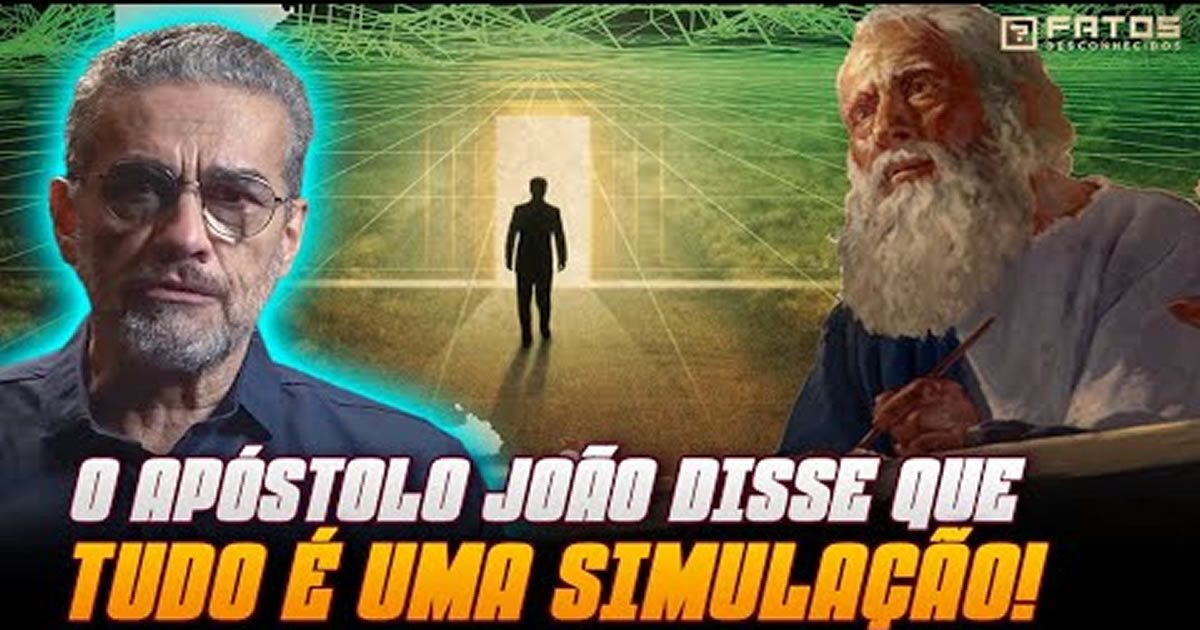 Cientista paralisa o mundo ao afirmar que: “A BÍBLIA é a prova que VIVEMOS numa SIMULAÇÃO”!