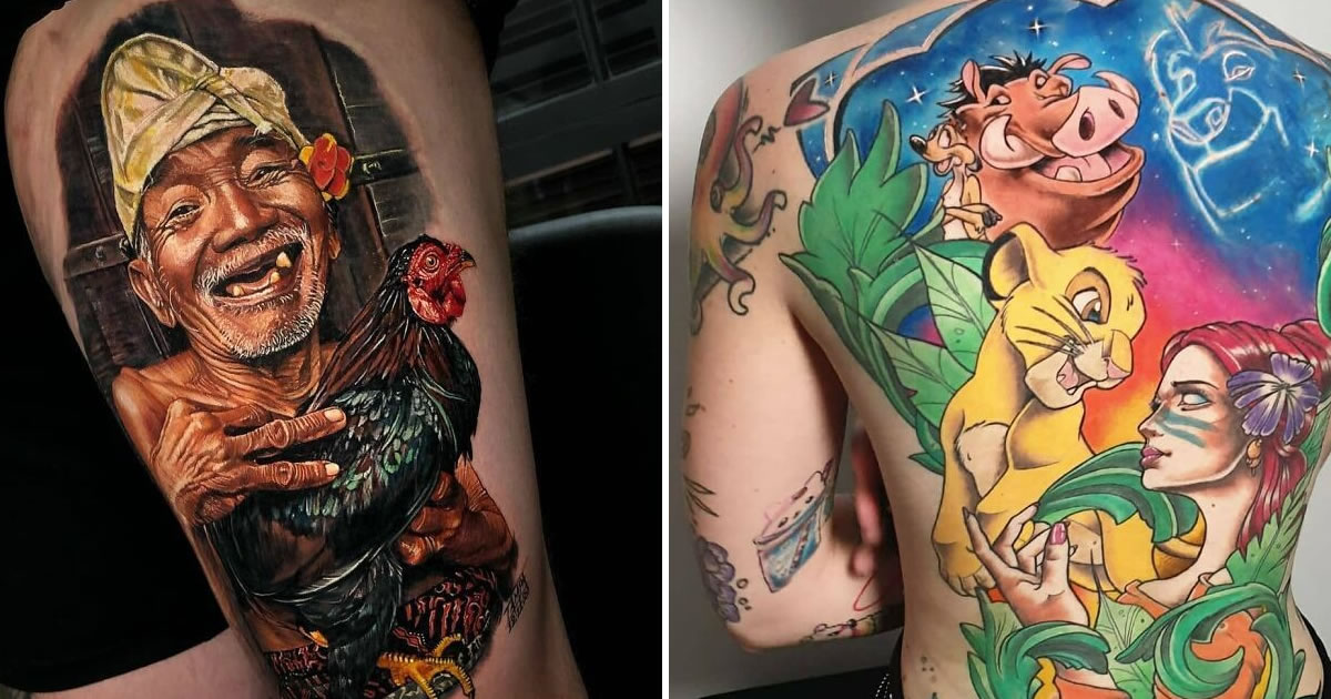 Descubra as tatuagens mais incríveis do Instagram na The Best Tattoo Page (30 fotos)