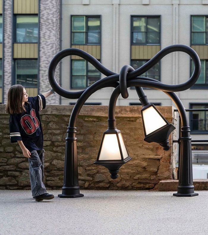 A arte surreal de Alex Chinneck: Quando arquitetura vira ilusão (21 fotos) 1