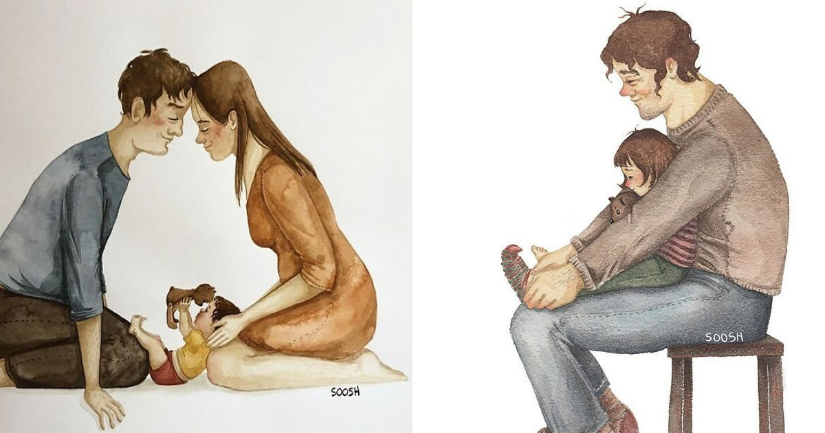 Aconchego em Traços: As Ilustrações Encantadoras de Soosh Chouanard (34 fotos)